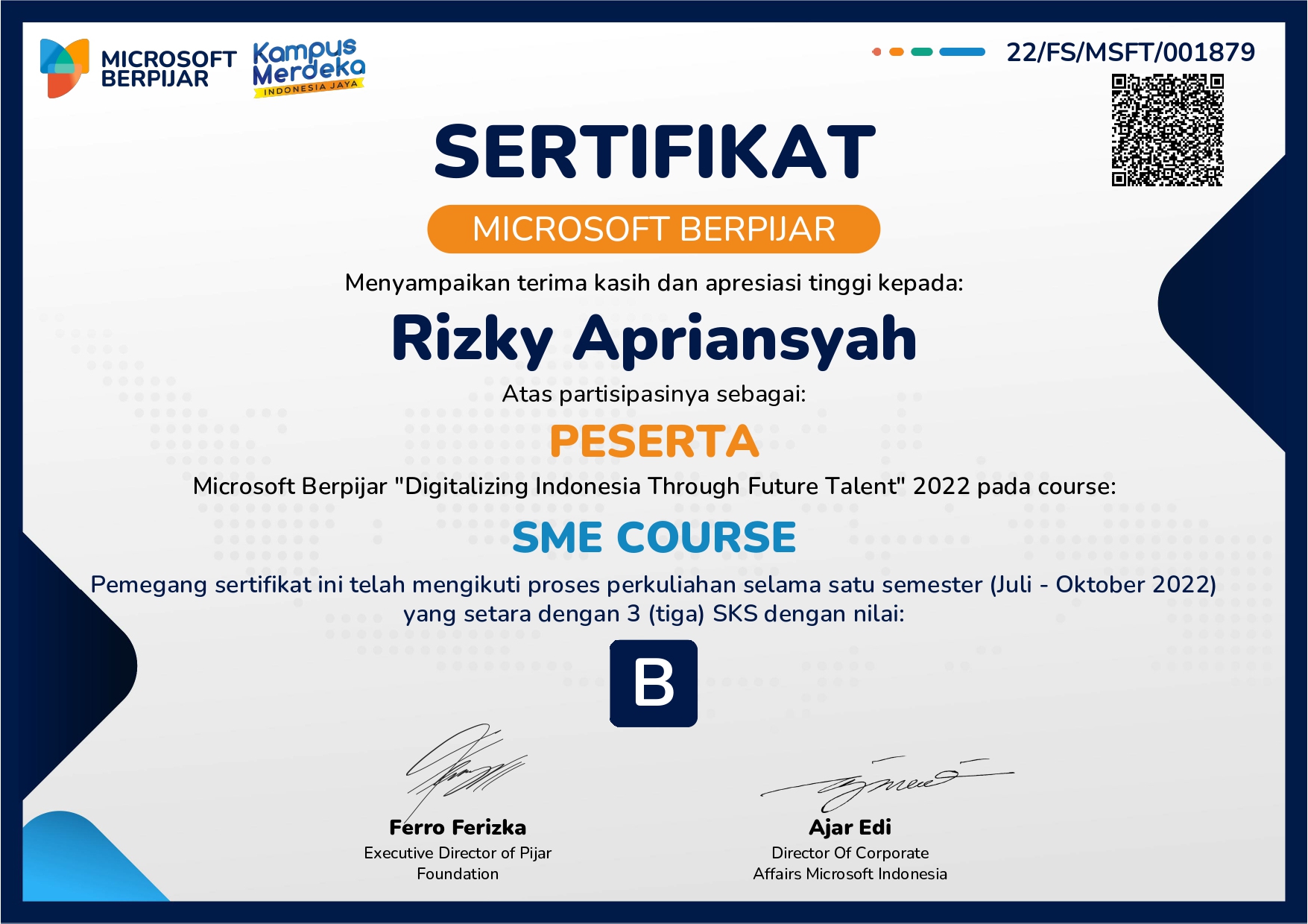 SME Course
